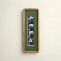 L’Instant — Cadre Photomaton en Noyer Vert