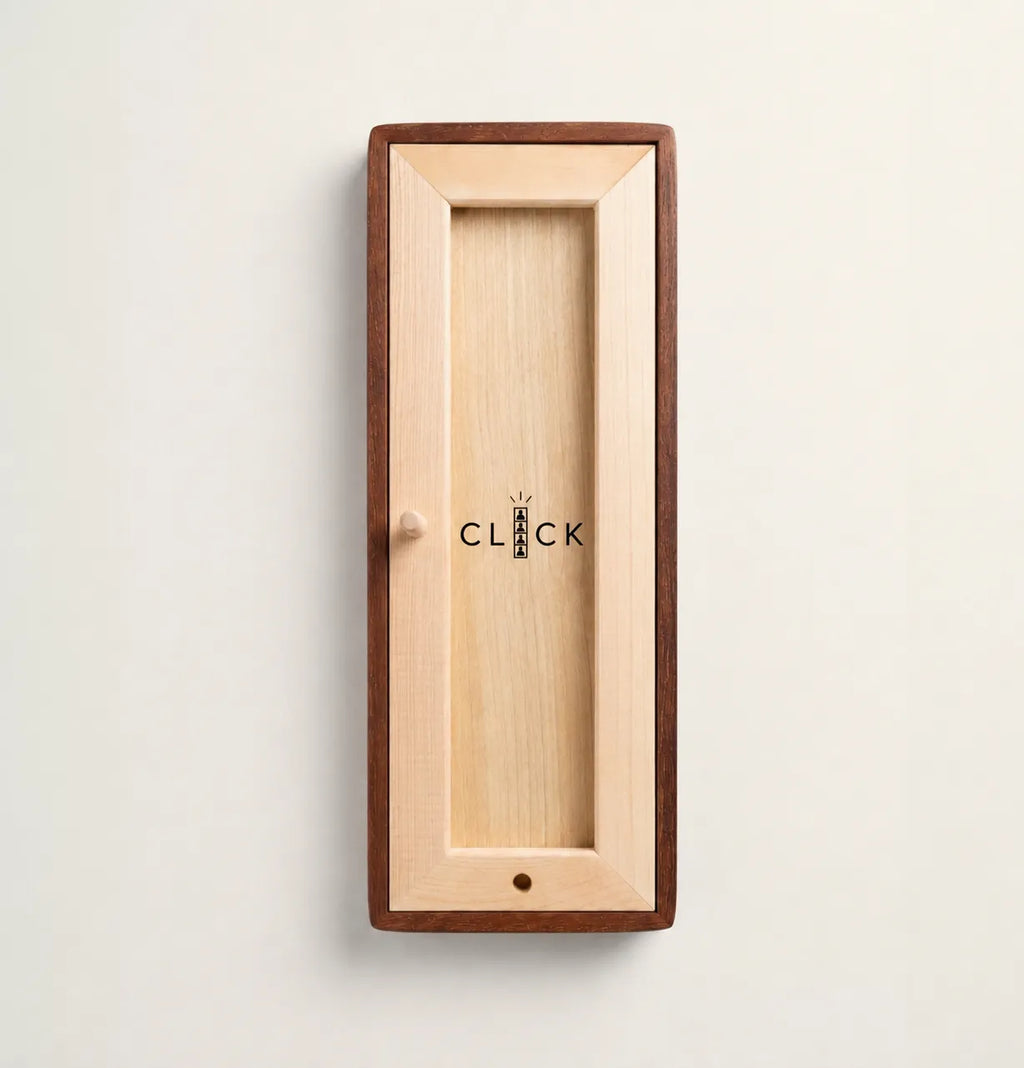 L’Instant — Cadre Photomaton en Noyer Vert