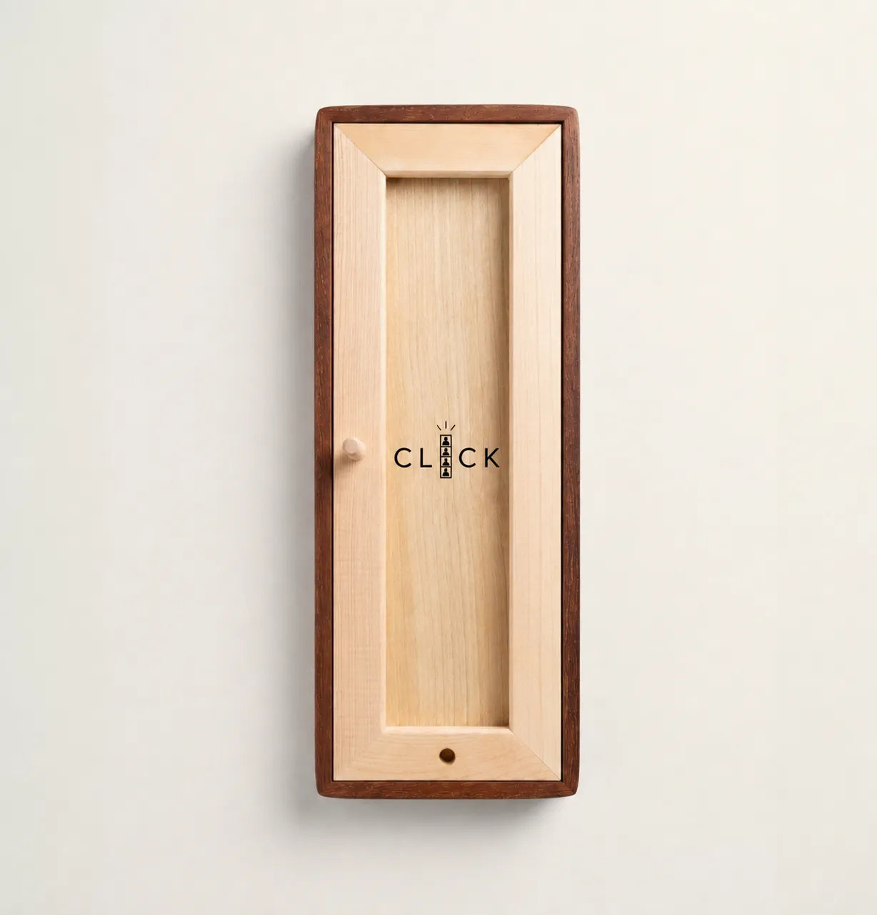 L’Instant — Cadre Photomaton en Noyer Vert